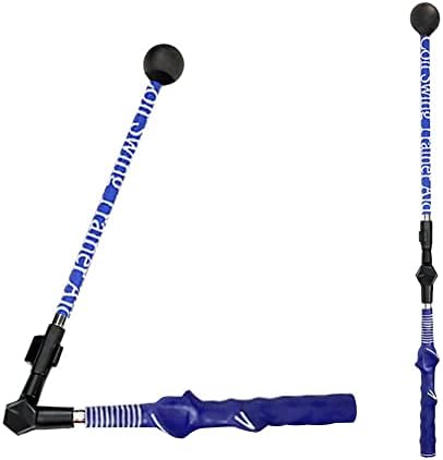 Golf Swing Trainer, Golf Training Aid Golf Swing Master To Improve Hinge, Forearm Rotation, Shoulder Turn Foldable Golf Swing Training Aid Stick for Strength,rhythm, Flexibility, Tempo, And Balance