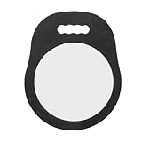 Design ergonomico portatile: progettato per una facile maneggevolezza, questo specchio può essere tenuto comodamente e regolato in qualsiasi angolazione, rendendolo comodo da usare, specchio da barbiere portatile, specchio da parrucchiere
