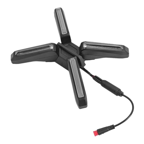 Faro delantero para bicicleta con estructura X resistente y desmontable 7