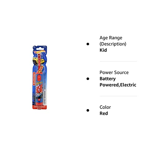 Brush Buddies Hot Wheels Electric Toothbrush, Kids Electric Toothbrushes, Battery Toothbrush, Toddler Electric Toothbrush For Kids 4-7 #TOP1