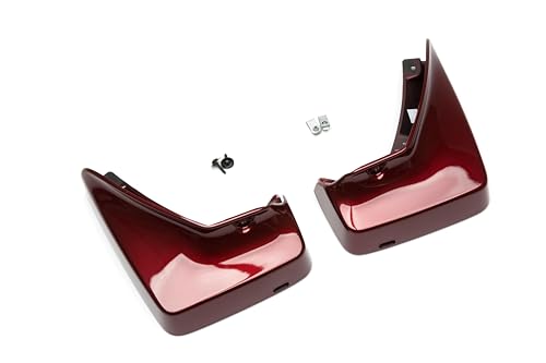 Image of GM Accessories 23264380 Rear Molded Splash Guards in Red Passion Tintcoat