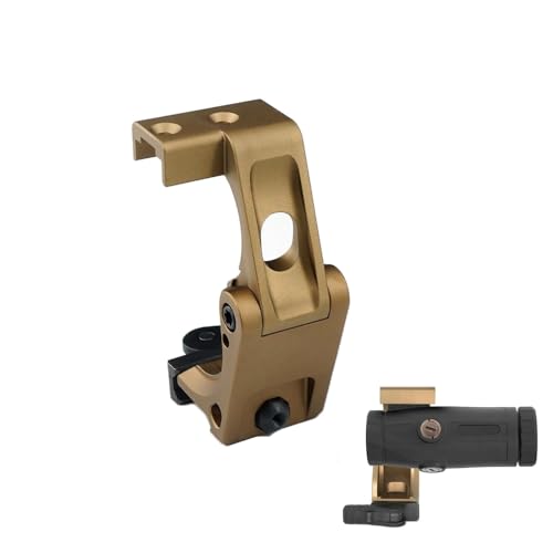 Aimsniper Tactical FTC Magnifier Mount with Fast QD Lever 2.26” Optical Centerline Height,CNC Aluminum，Compatible G30,G23，G33,G43,G45,6X Magnifier Etc (2.26“DE(only Applicable H0LSUN HM3X Magnifier))