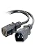 C2G / Cables To Go 29917 16 AWG 250 Volt Computer Power Extension Cord, Black  (4 Feet)