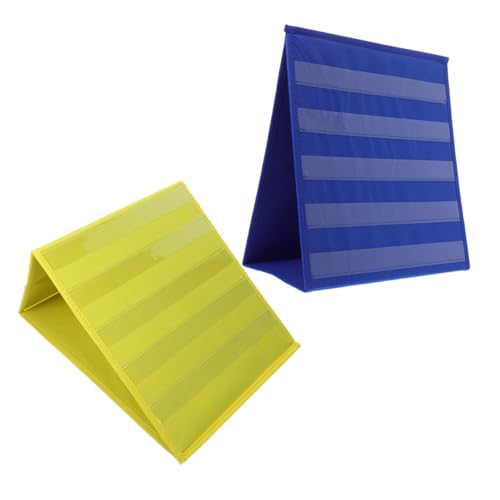 Tableau de poche de bureau pliable structure triangulaire stable non-tissé