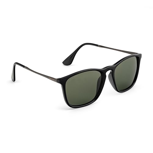 Image of ROYAL SON Polarized Stylish Sunglasses | UV Protection | Branded Retro Square | Classic | Men & Women | Medium | SG-RS8080