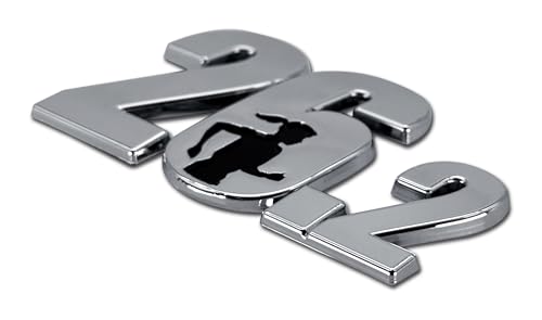Image of Elektroplate 26.2 Female Marathon Runner OEM Chrome Emblem for Cars, Trucks, and All Auto | Universal Fit at 2.9 inch x 1.75 inch | Weatherproof