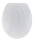 Mebasa MYBWCSF00 WC-Sitz"Muschel" inklusive Befestigungssatz, weiß