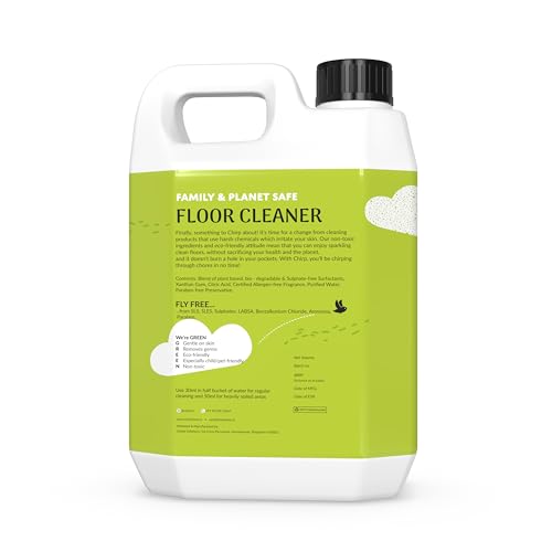 Image of Chirp - Floor Cleaner Liquid, Pet Friendly (Dog,Cat) And Baby Safe With Natural, Organic, Herbal, Non-Toxic, Plant-Based Ingredients Pet Safe (2.5 l (Pack of 1))