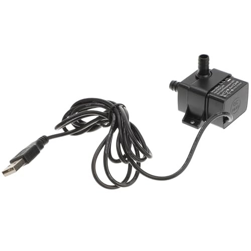 UPKOCH Mini Bomba de Agua sin Escobillas Dc 5v Bomba Sumergible Pequeña para Acuario y Fuente bajo Ruido Ahorro Energético Adecuada para Peceras y Suministros Acuáticos Capacidad de