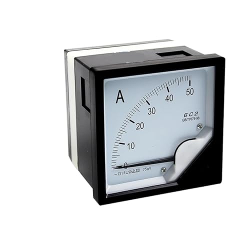 Ampèremètre analogique DC 6C2-A 200A 75mV pour mesure de courant continu