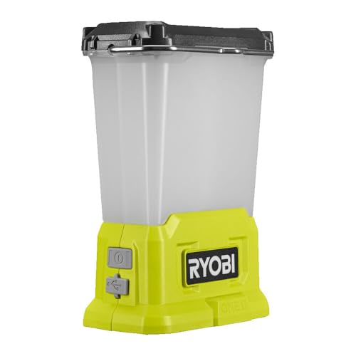 Lanterne LED sans fil 18V ONE+ RYOBI résout le manque de lumière au garage