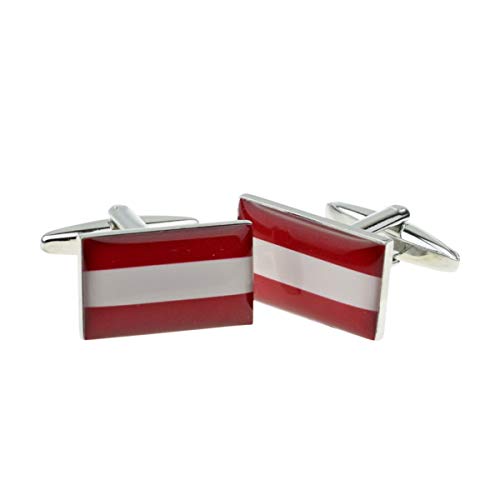 Gemelos para Hombre Bandera de Austria Talla Única miniatura 1