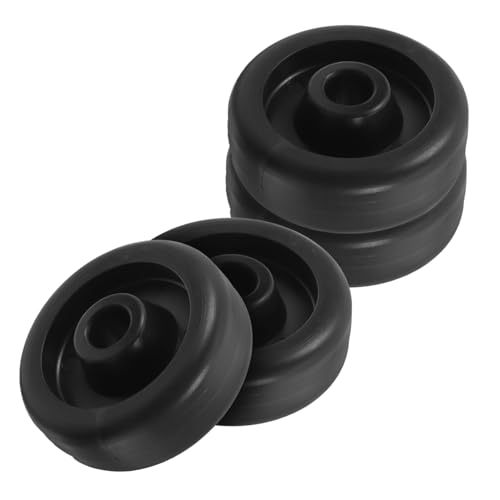 HONITANO 4 Piezas Ruedas para Equipos Fitness Rodillos Repuestos Resistente Desgaste Compatible Bicicletas Cintas Correr Muebles Pesados