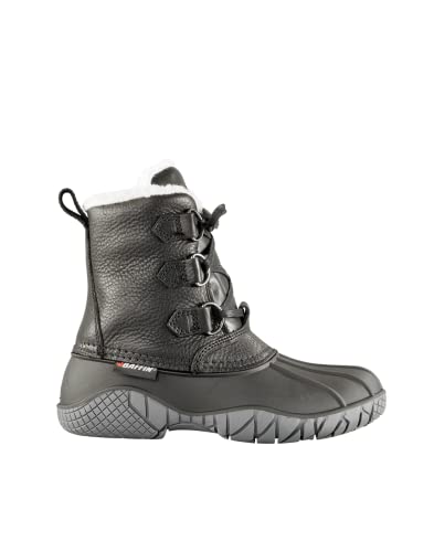Baffin Yellowknife Women's Boots, Low-calf Height, Available in Black and Brown, for Winters and Snow, Snowshoe compatible, Made in Canada2