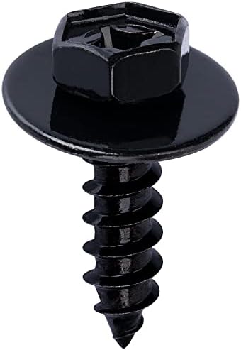 Amazon.com: OAUTOO 30PCS M6-2.45x19mm Bumper Cover Splash Shield 