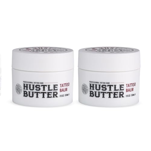 TATTOO HUSTLE BUTTER DELUXE ORIGINAL – 2x30ml crema vegana para...