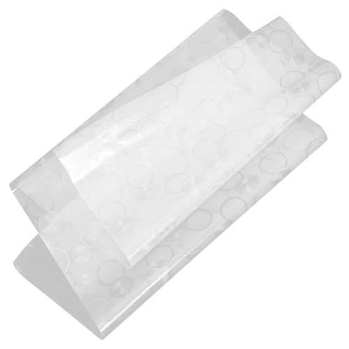 Película adhesiva para ventana 100x45 cm blanca mate miniatura 1