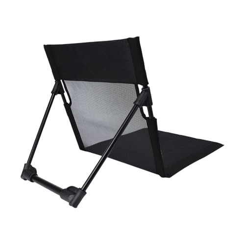 Tumbona plegable – 42 x 12 x 10 cm, esterilla de nailon Oxford, cojín ergonómico ultraligero, cojín portátil para viajes, tienda de campaña costera cubierta de hierba y patio