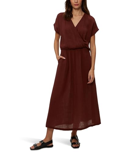 (取寄) マイケル スターズ レディース ライリー ミディ ドレス Michael Stars women Rylee Midi Dress Espresso Michael Stars Women's Rylee Midi Dress Espresso Small at Amazon