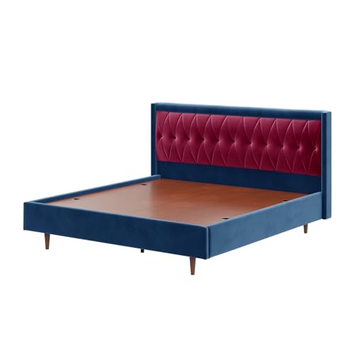 Image of Wakefit Asterion King Size Non Storage Upholstered Bed