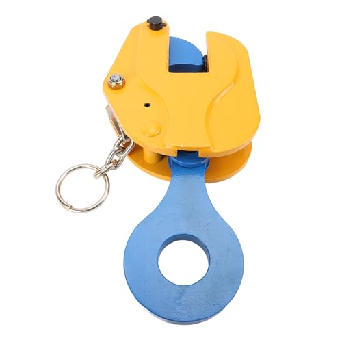 Generic Abrazadera de Placa Vertical Abrazadera de Elevación de Placa de Acero con Apertura de Mandíbula de 0-30 Mm para Trabajo Pesado 2T 4400LBS para Elevación y Transporte, Adecuada para