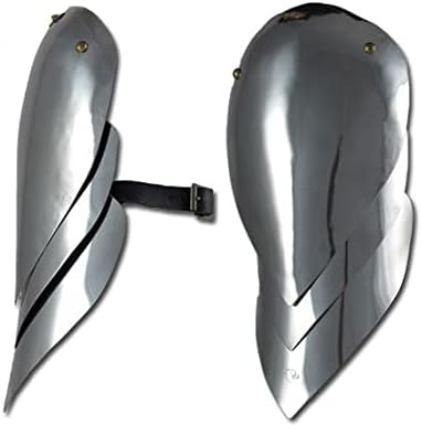 NauticalMart New Medieval Pair of Pauldron in Steel Armor LARP