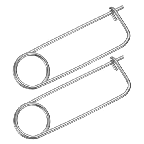 Goupille de sécurité contre le décrochage de remorque et outils de jardin