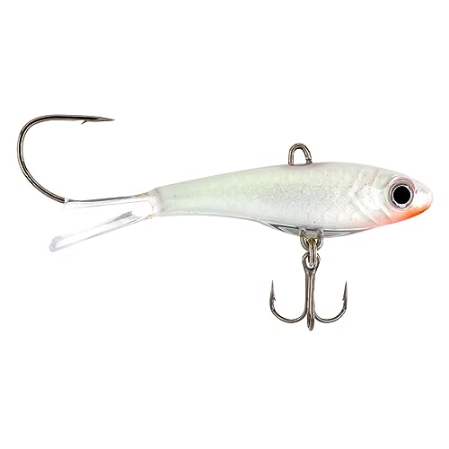 Northland Fishing Tackle Pitchin' Puppet Darting Premium Fishing Jig for Snap Jigging & Pitching Walleyes, 1 Oz, Super-Glo White by Northland Tackle - Used condition - US$8.09