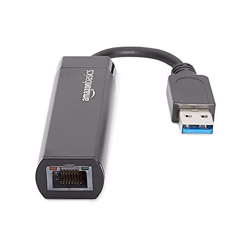 Amazon Basics USB 3.0 to 10/100/1000 Gigabit Ethernet Internet Adapter, Compatible with Windows and macOS, 10-Pack, Black by Amazon Basics - Image 4