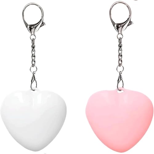 WujialingMM 2Pc Love Wallet Tote Bag Touch Sensing Light, Touch Sensor Purse Light, 2PCS Rechargeable LED Automatic Glow Lights, Heart Shape Handbag Lights for Women