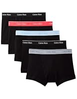 Calvin Klein Men's Cotton Classics Trunk - 5 Pack, Assorted 2, Medium | Mens Underwear - Everyday Comfort, Supportive Fit