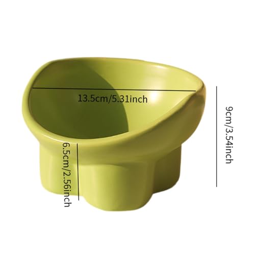 Accessoires pour animal contre les vomissements avec bol surélevé vert - 4