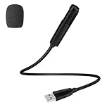 HOTUT USB Microphone for Computer, Conference USB Microphone Metal Computer Condenser PC Mic, 360° Omnidirectional, for Online Chatting,Zoom Call,Online Meeting,Video Conference