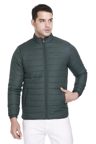 Image of RARE TIMES Men Puffer Jacket | Padded Jacket | Quilted Jacket | Trendy Winter Full Sleeve with Zipper Pocket Jacket (Pack of 1)