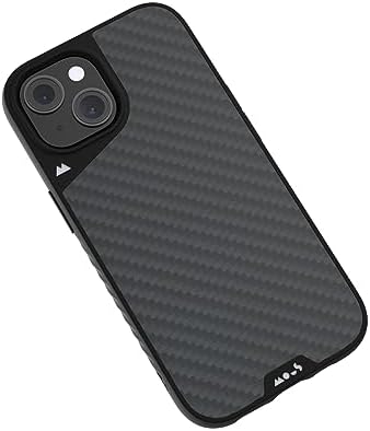 Mous Etui na iPhone 15 Pro MAX z MagSafe, Limitless 5.0, włókno węglowe. Pokrowiec ochronny dla iPhone 15 Pro MAX, odporny na wstrząsy