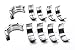 King Engine Bearings - Ford 302 5.0L Windsor (Size STDX) Main Bearing Set (MB529HPSTDX)