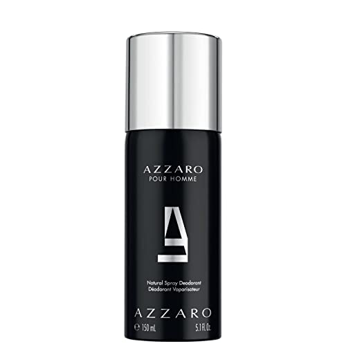 Azzaro Pour Homme, Deodorant für Herren, Deo-Spray, Maskuliner Duft, 150 ml Cover