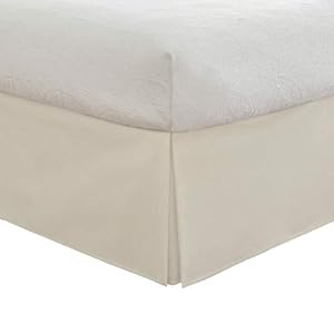 Luxhotelmicrofibertailoredstylebedskirtwithclassic14inchdroplengthqueenivory Urban Country Home Decor Lux hotel microfiber tailored style bed skirt with classic 14 inch drop length queen ivory urban country home decor