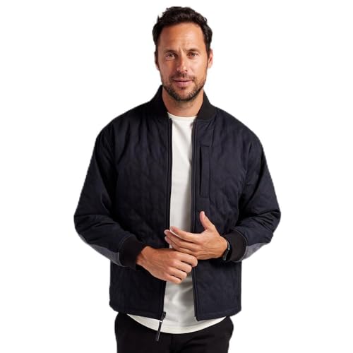 BYLT Mens Bomber Jacket - Lightweight Reversible Bomber Jacket For Men - Men's Zipper Jacket