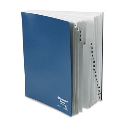 Pendaflex – Índice de archivo de escritorio, Clasificador Documentos 1 – 31, carta Tamaño, acrylic-coated Pressboard, NegroAzul