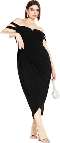 Image of City Chic Women's Plus Size Rosa Love Dress