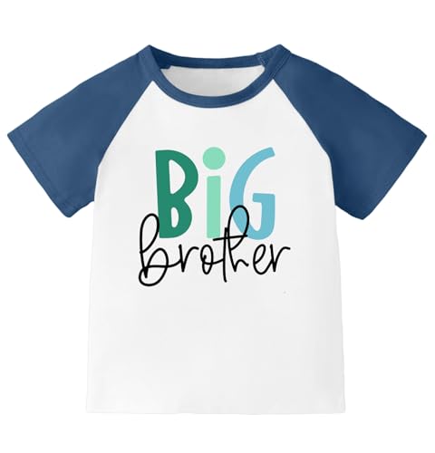 T-shirt Big Brother anti-irritation tiorhooe haut souple garçon 3-8 ans