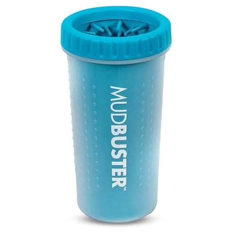 Dexas Blue Large Dog Paw Cleaner for Dogs - Premium Quality Pet Supplies and Dog Accessories - Easy to Use and Clean, Mess Free, Essential Dog Product Cover