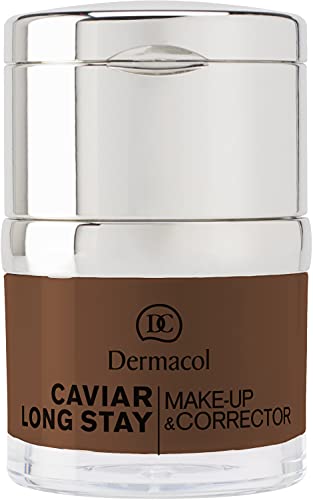 Dermacol Caviar Long Stay Make Up And Corrector Č.6 Dark Chocolate #TOP14