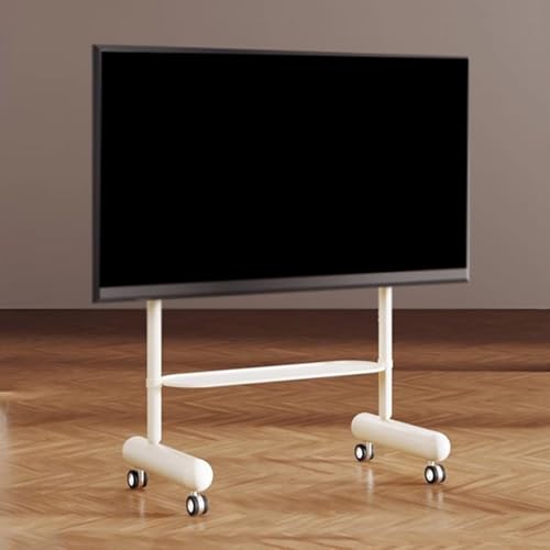 Soporte móvil para TV de 40-55 pulgadas con ruedas y ajuste de altura miniatura 1