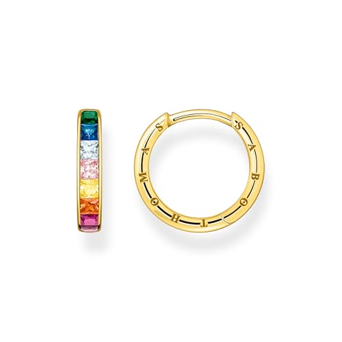 Créoles femme argent 925 Thomas Sabo le bijou idéal du bureau aux soirées