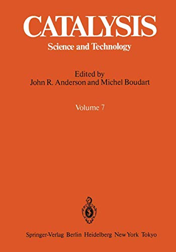 Catalysis: Science and Technology: 7 view 2