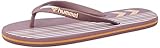 hummel Unisex Multi Stripe Flip Flop Slipper, Woodrose, 41 EU