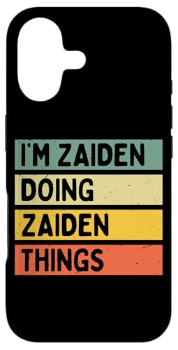 I'm Zaiden Doing Zaiden Things �������떼�� �X�}�z�P�[�X iPhone 17 �p