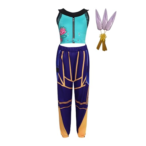 Genérico Disfraz Zo-ey Kp-op Niña, Demons Hunters Animes Cosplay Costume, Disfraces de Actuación Escénica, Conjunto Inspirado Idol Asiática para Regalos Especiales para 3-14